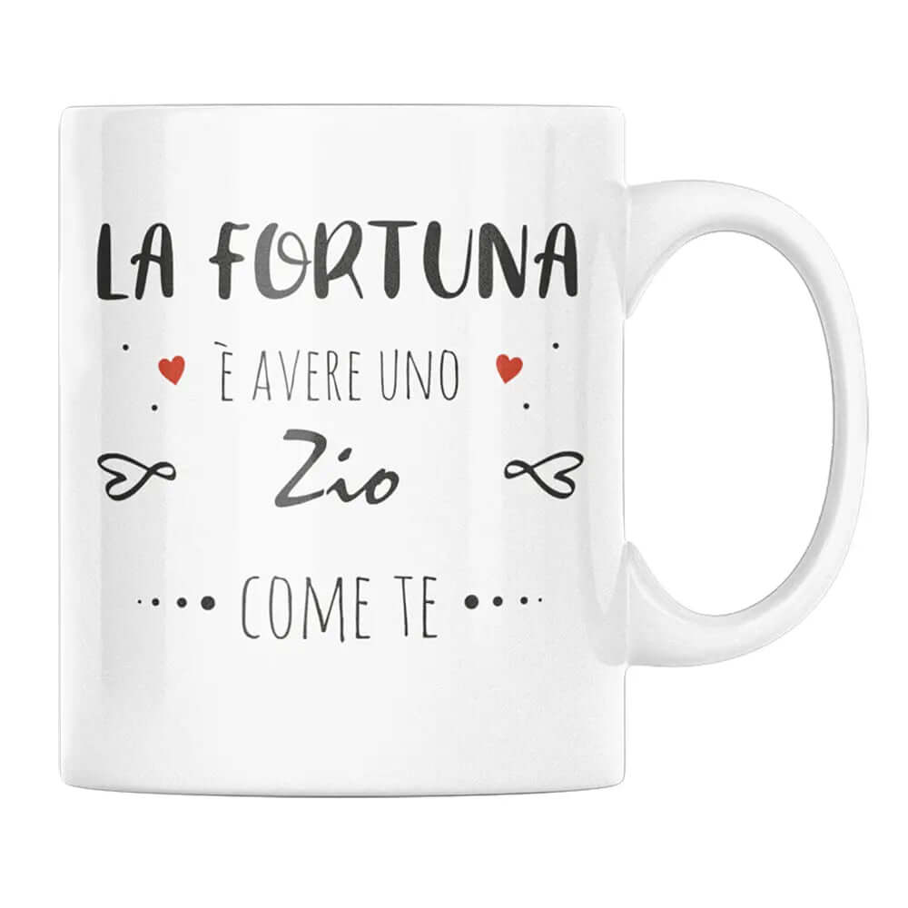 Tazza La Fortuna è Avere Uno Zio Come Te
