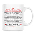 Tazza La Mia Nonna Grazie perchè Ami anche il lato peggiore di me