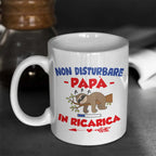 Tazza Non Disturbare Papà In Ricarica