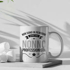 Tazza Non Sono In Pensione Sono Un Nonno Professionista