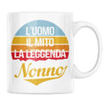 Tazza Nonno Uomo Mito Leggenda
