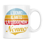 Tazza Nonno Uomo Mito Leggenda