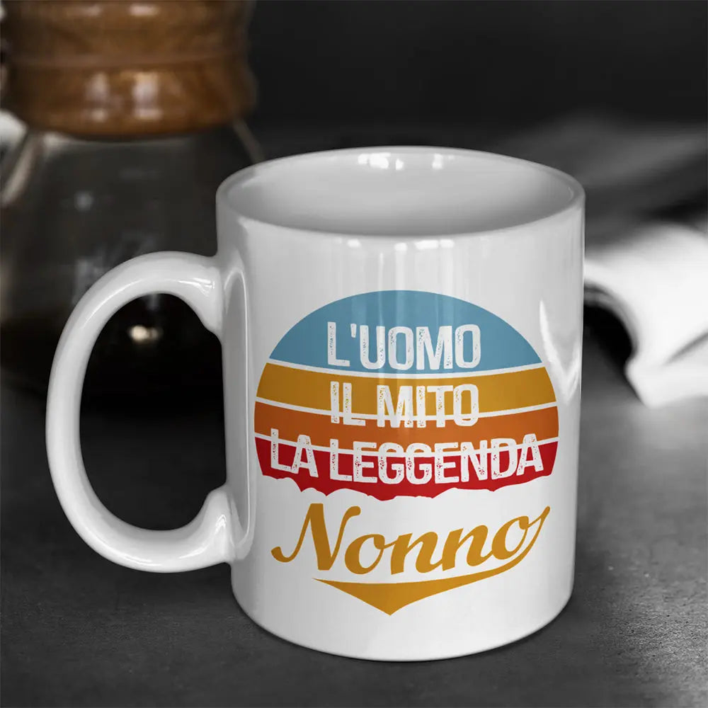 Tazza Nonno Uomo Mito Leggenda