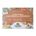 Tisana Curcuma, Liquirizia e Zenzero Bio Valverbe 30g - 20 Filtri