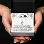 Collana Pietra di Luna in Argento Sterling 925 - A mia sorella