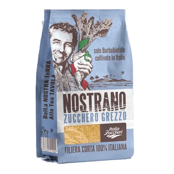 Zucchero Nostrano Grezzo integrale da Barbabietola - Italia Zuccheri