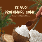 Acqua profumata cocco tropicale