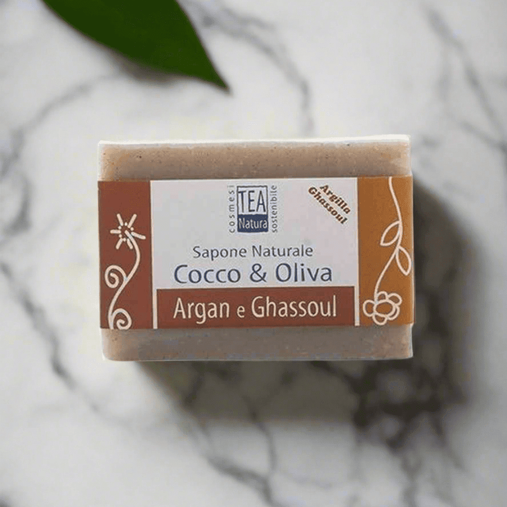 Saponetta Naturale Argan & Ghassoul - TeaNatura