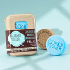 BALSAMO SOLIDO CAPELLI AFRO O RICCI POROSI  AL LEGNO DI CEDRO CON BAR SAVER IN SUGHERO