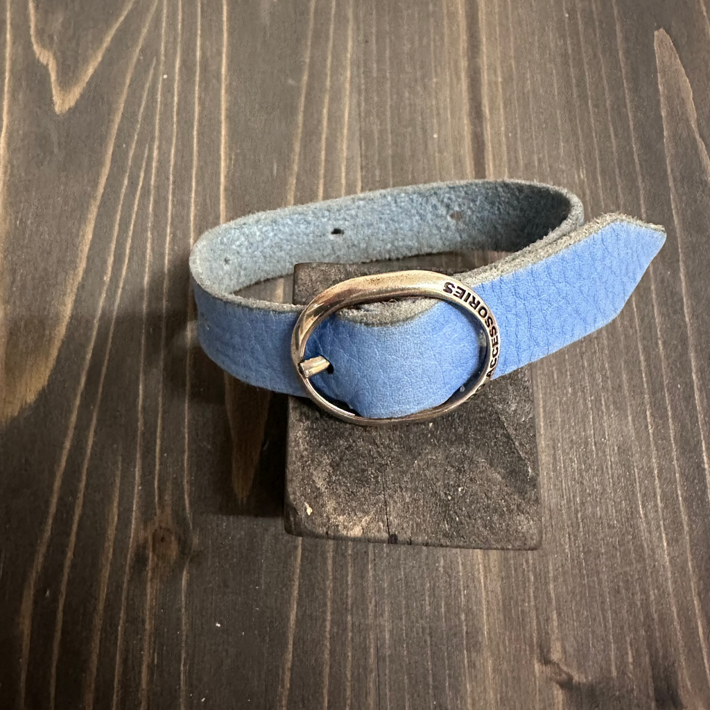 BDG Accessories Bracciale Ellipse Elegante Rosso E Celeste