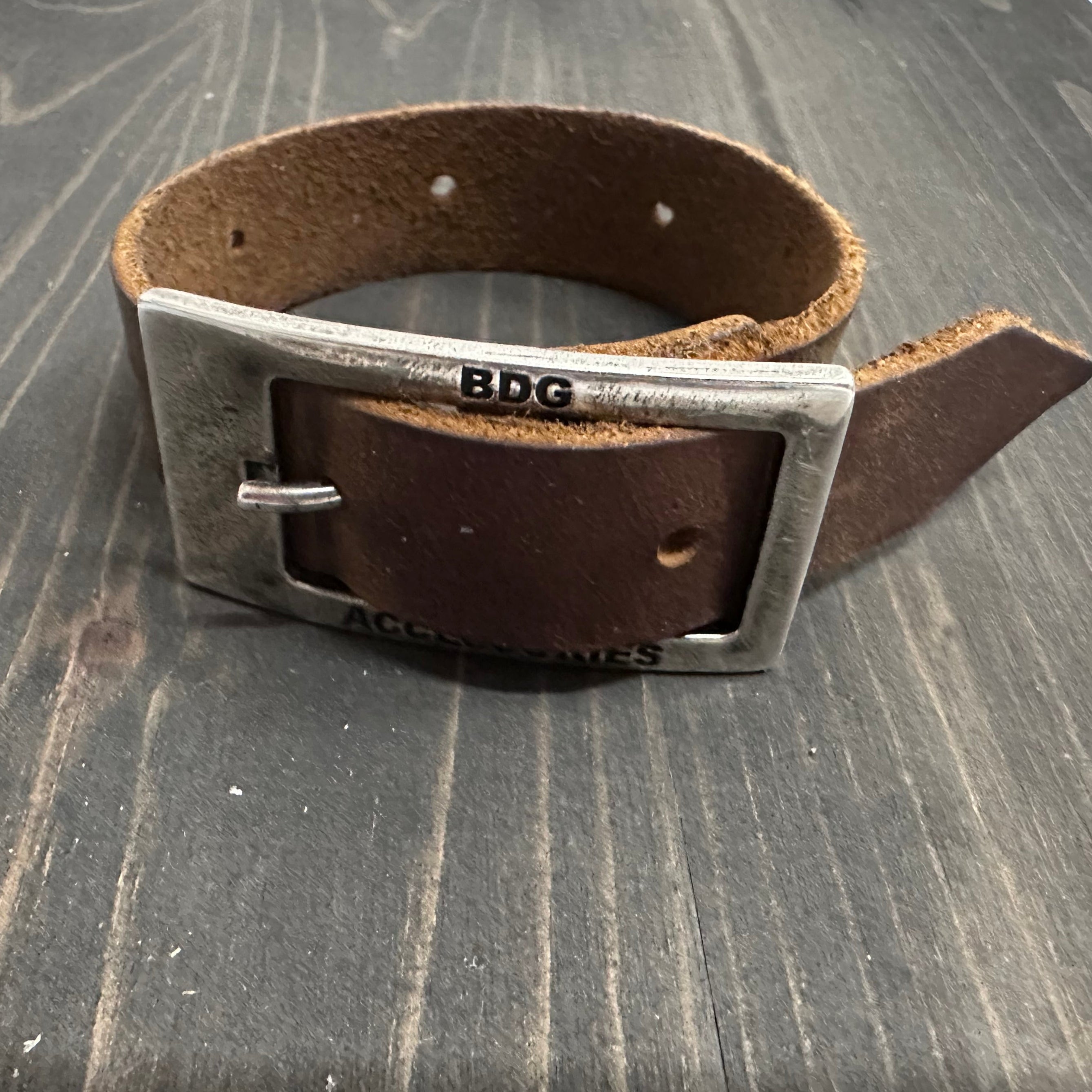 BDG Accessories Bracciale In Cuoio Old Style