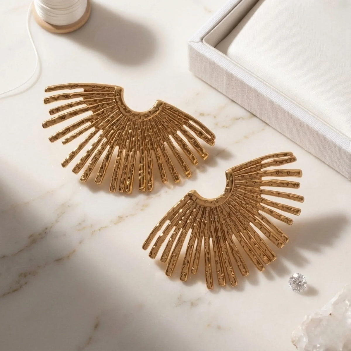 BEHI INDIGO EARRINGS