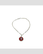 BDG Accessories Bracciale Argento Smalto Dolce Vita Anni 50 Vintage