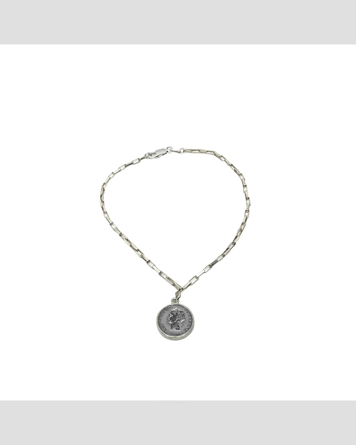 BDG Accessories Bracciale Argento Smalto Dolce Vita Anni 50 Vintage