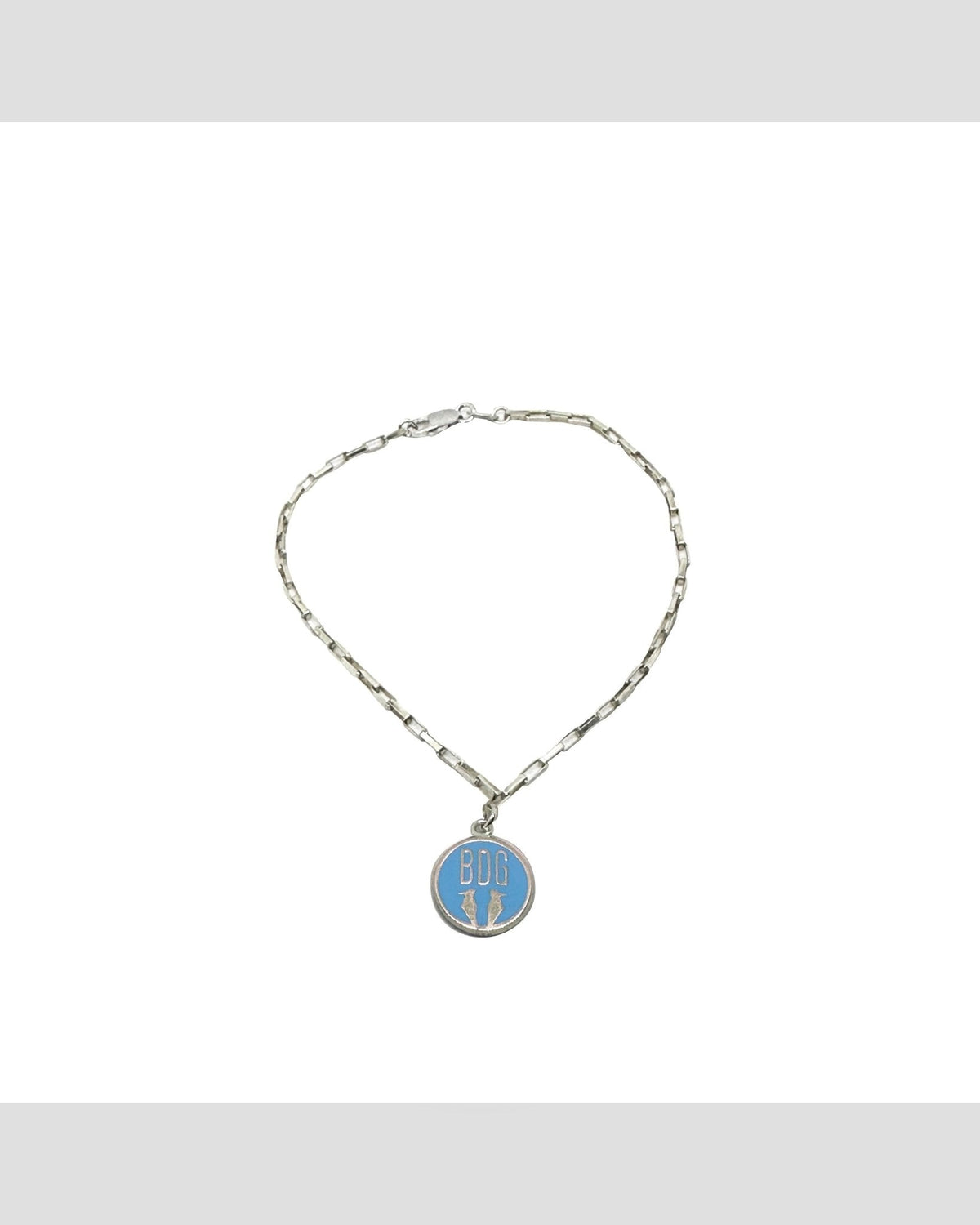 BDG Accessories Bracciale Argento Smalto Dolce Vita Anni 50 Vintage