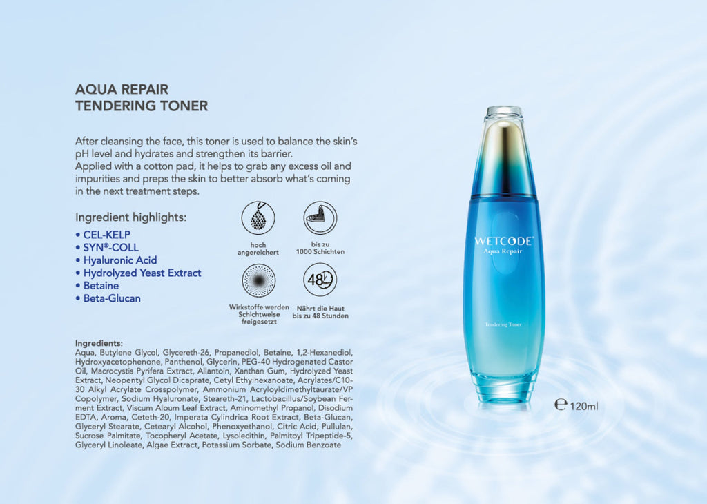 WETCODE - Aqua Repair Toner 120ml