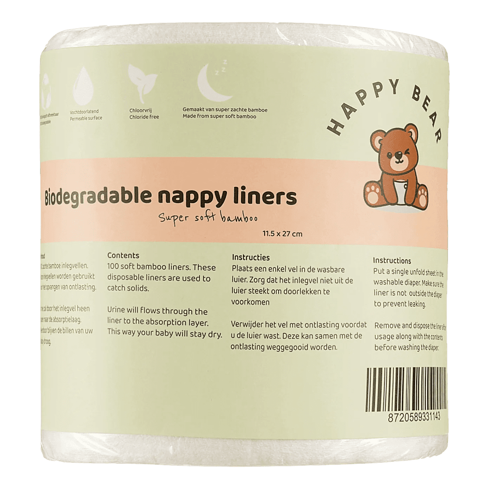 Veline in bambù - Happy Bear
