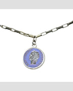 Collana Argento Smalto Dolce Vita Anni 50 Vintage BDG Accessories