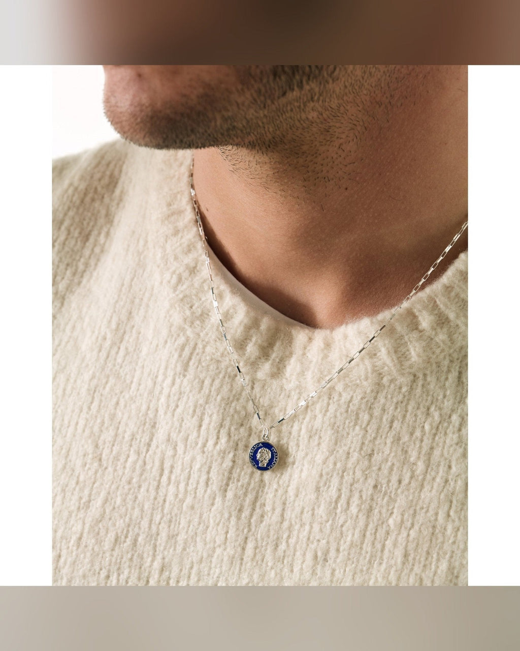 Collana Argento Smalto Dolce Vita Anni 50 Vintage BDG Accessories