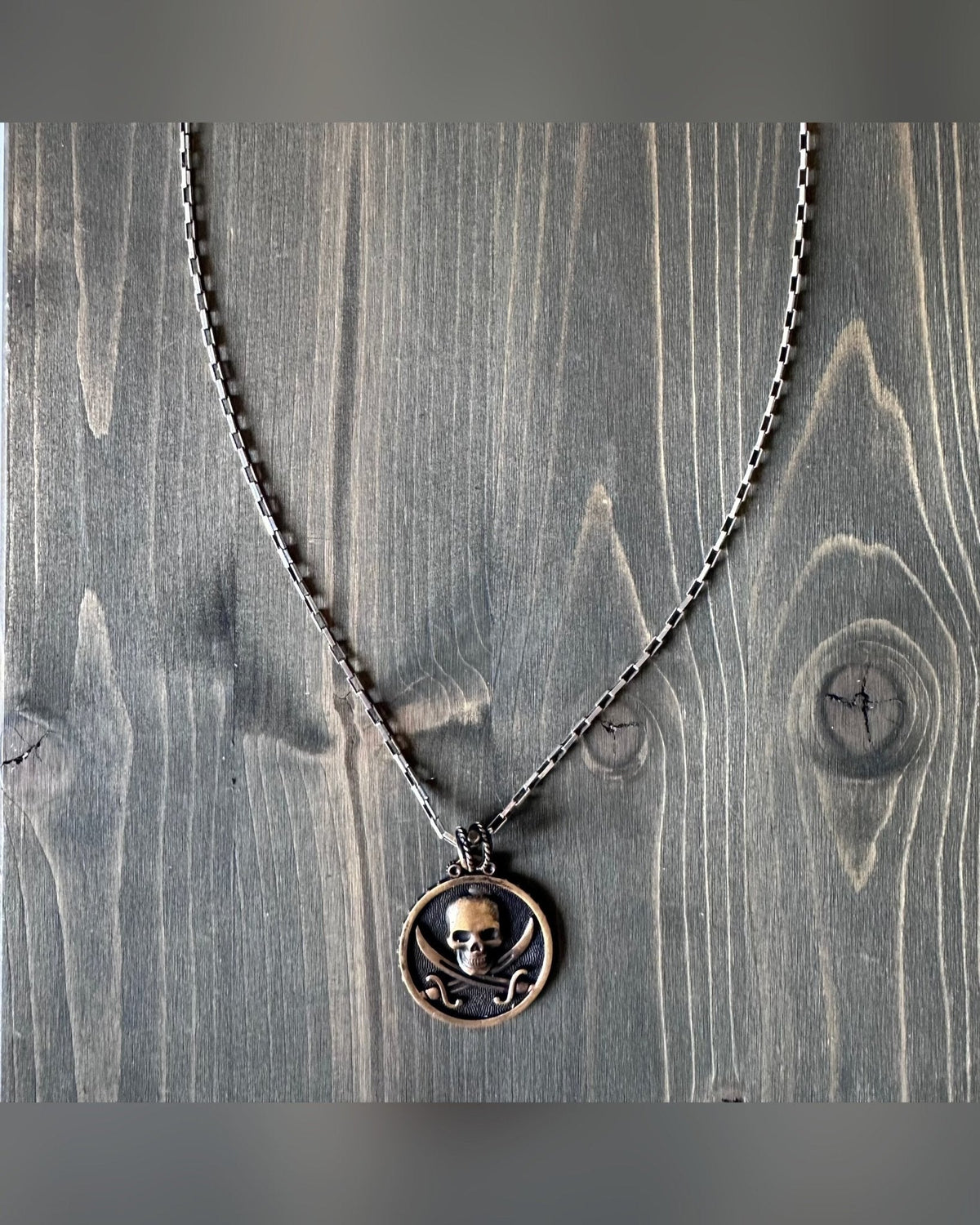 Collana In Argento e Bronzo Black Sails Pirati