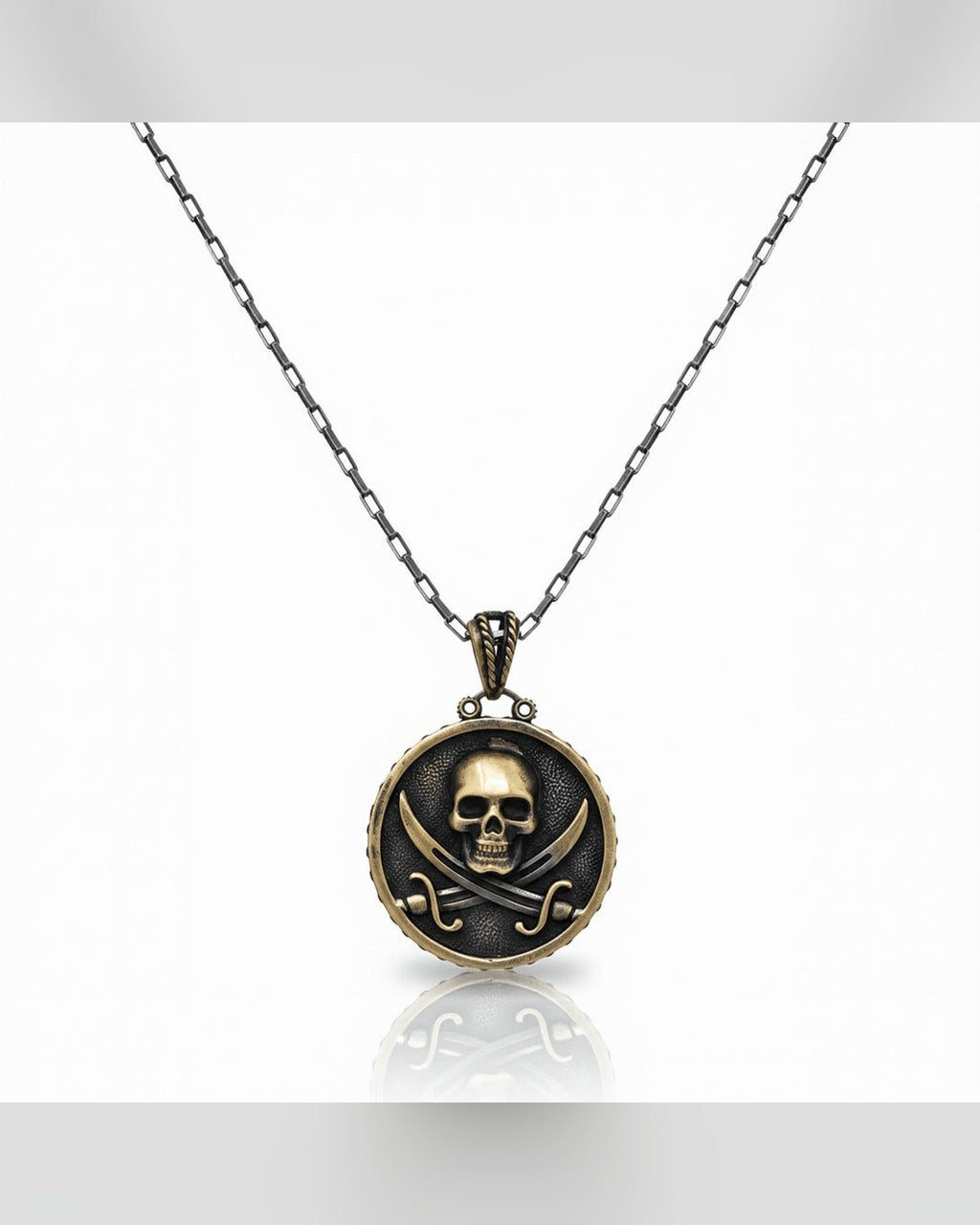 Collana In Argento e Bronzo Black Sails Pirati
