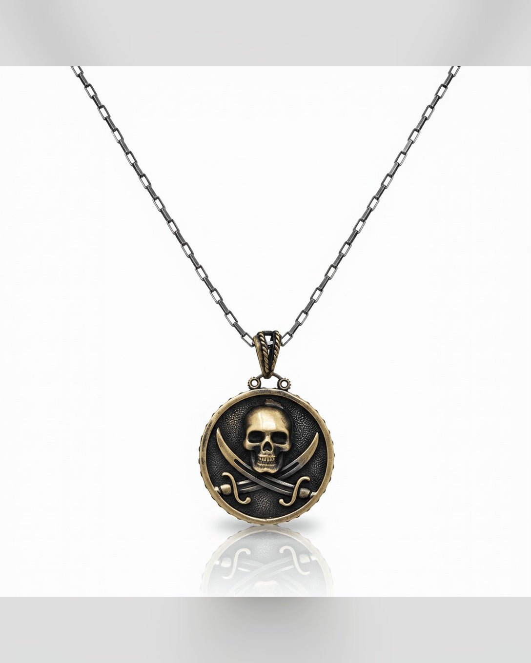 Collana In Argento e Bronzo Black Sails Pirati