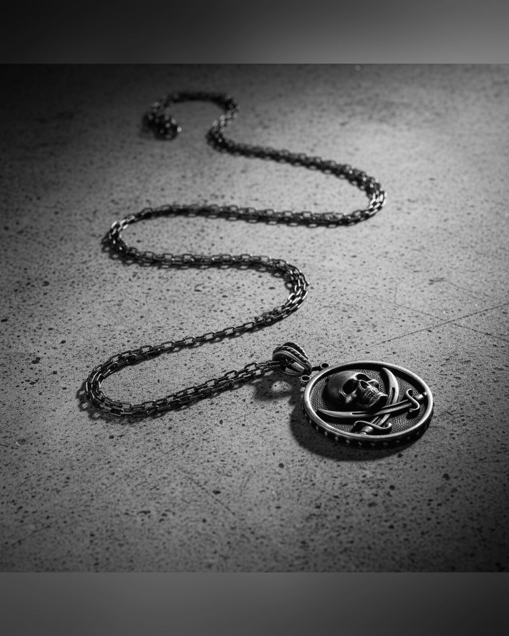 Collana In Argento e Bronzo Black Sails Pirati