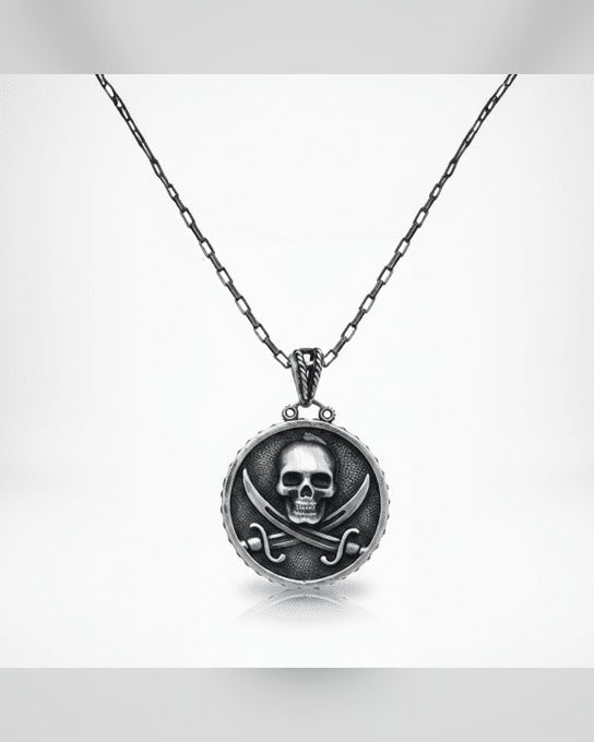 Collana In Argento e Bronzo Black Sails Pirati