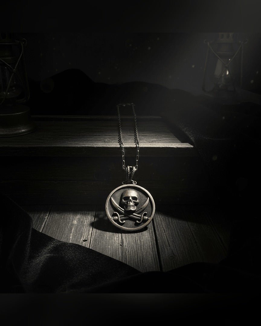 Collana In Argento e Bronzo Black Sails Pirati