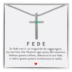 Collana Croce Multicolor - Fede.