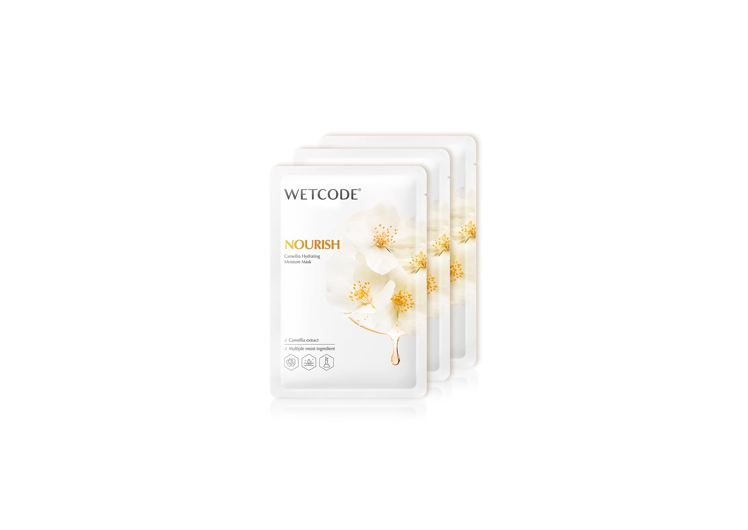 WETCODE - Camellia Hydrating Moisture Mask *10pz