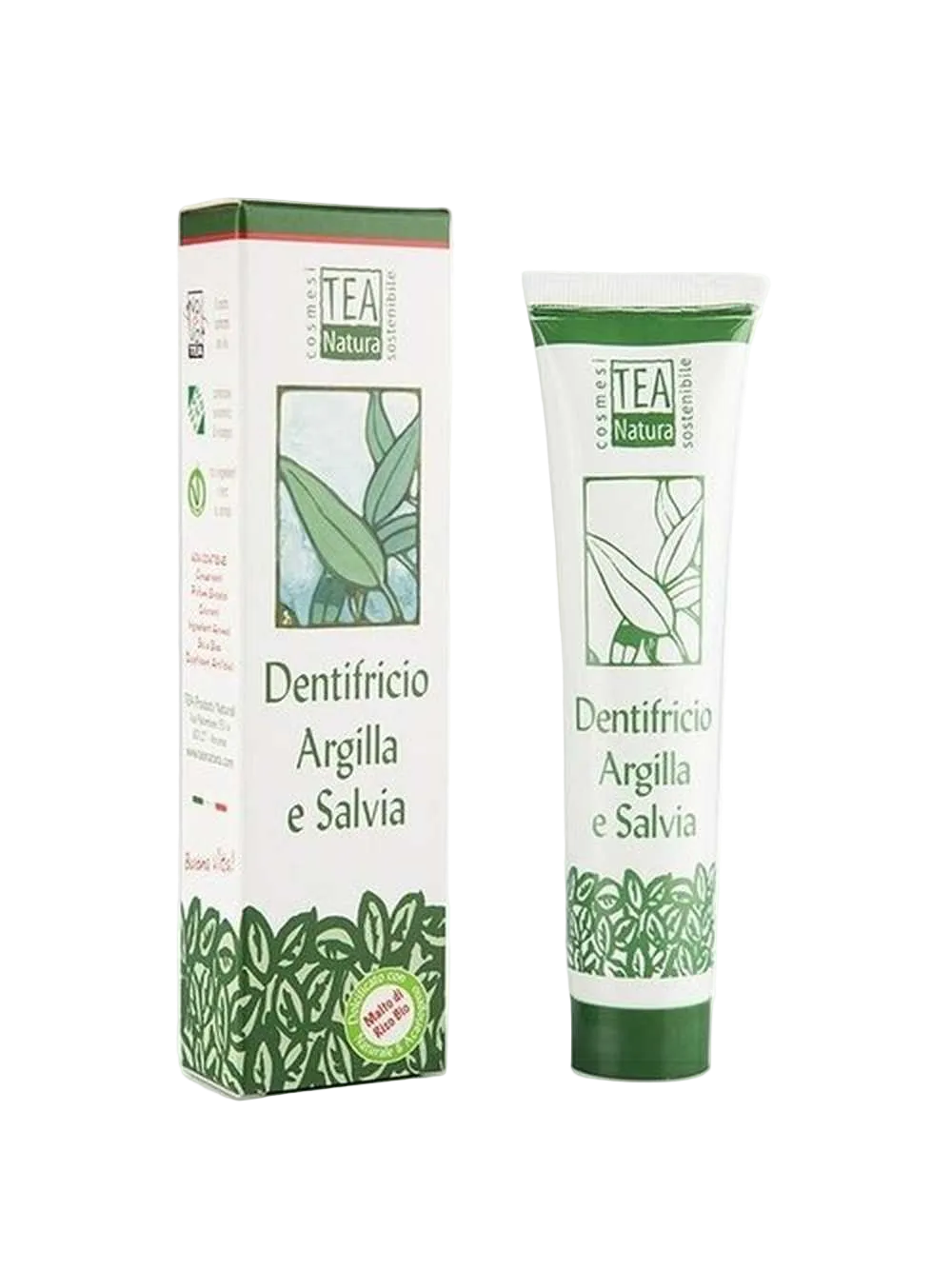 Dentifricio Argilla e Salvia - TeaNatura