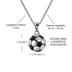 Collana da Uomo - Calcio.