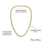 Collana da Uomo Oro - Per mio Marito.