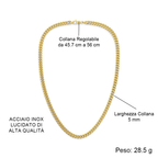 Collana da Uomo Oro - Testimone Proposta