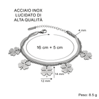 Bracciale Quadrifoglio - Super Zia