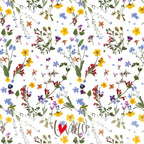 Dried Flowers Wallpaper - Herbolarium