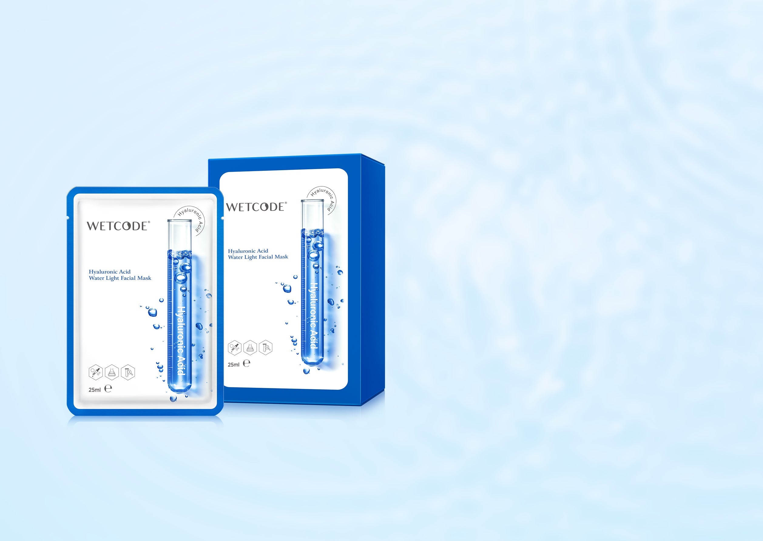 WETCODE - Hyaluronic Acid Facial Mask *5pz