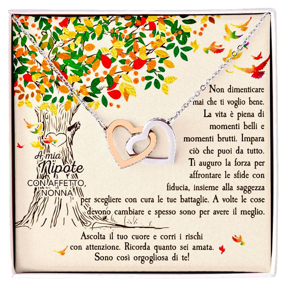 Collana A Mia Nipote - Con affetto, Nonna.