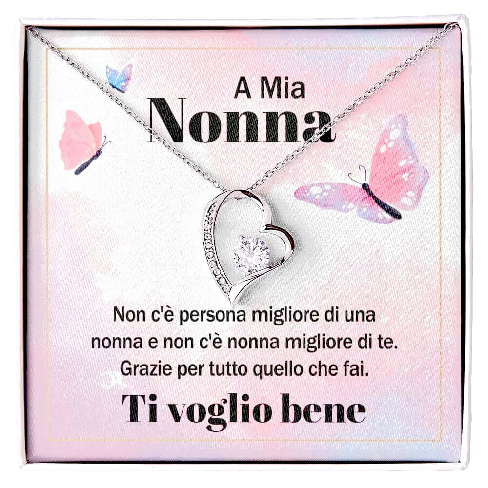 Collana A Mia Nonna - Ti voglio bene.