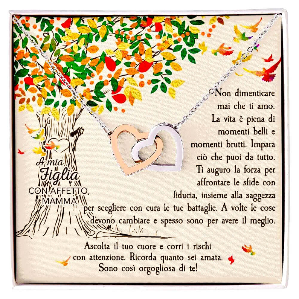 Collana A Mia Figlia - Con Affetto, Mamma.