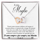Collana A Mia Moglie - Ti amo sempre e per sempre.