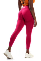 Leggings ciliegia modello POLLY a vita alta senza cuciture