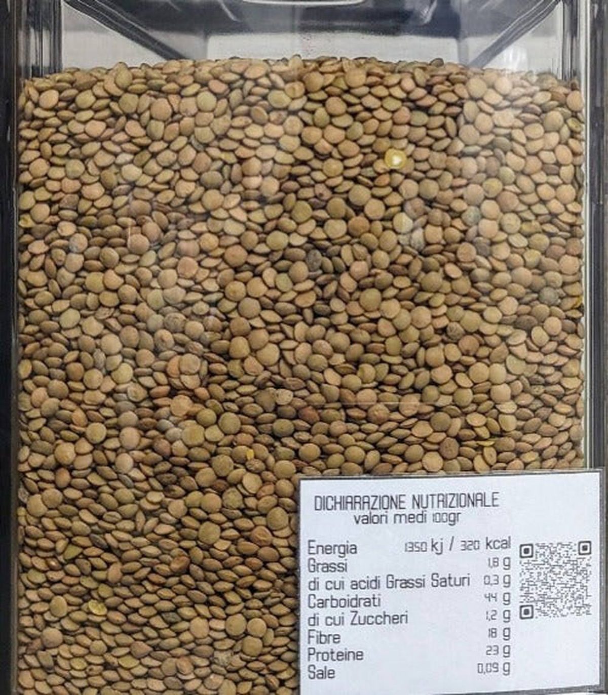 Lenticchie Verdi BIO Qualità Superiore - Del Colle