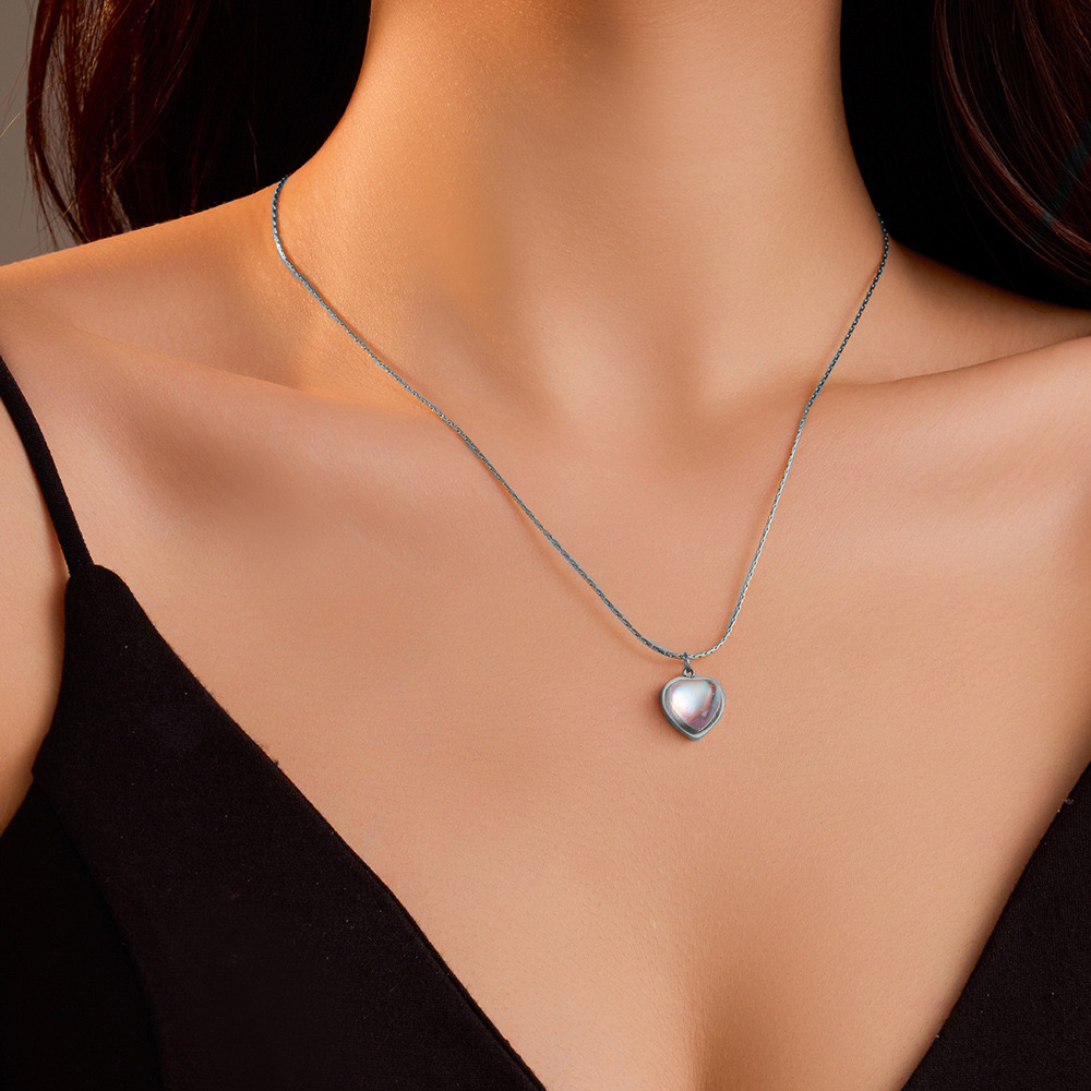 Collana Pietra di Luna in Argento Sterling 925 - Fiori e Pietra di luna