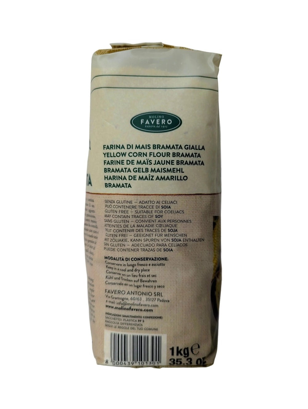 Mais Toscano farina Extra - Del Colle