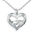 Collana da Donna in Argento Sterling 925 - Mamma, Ti vogliamo bene