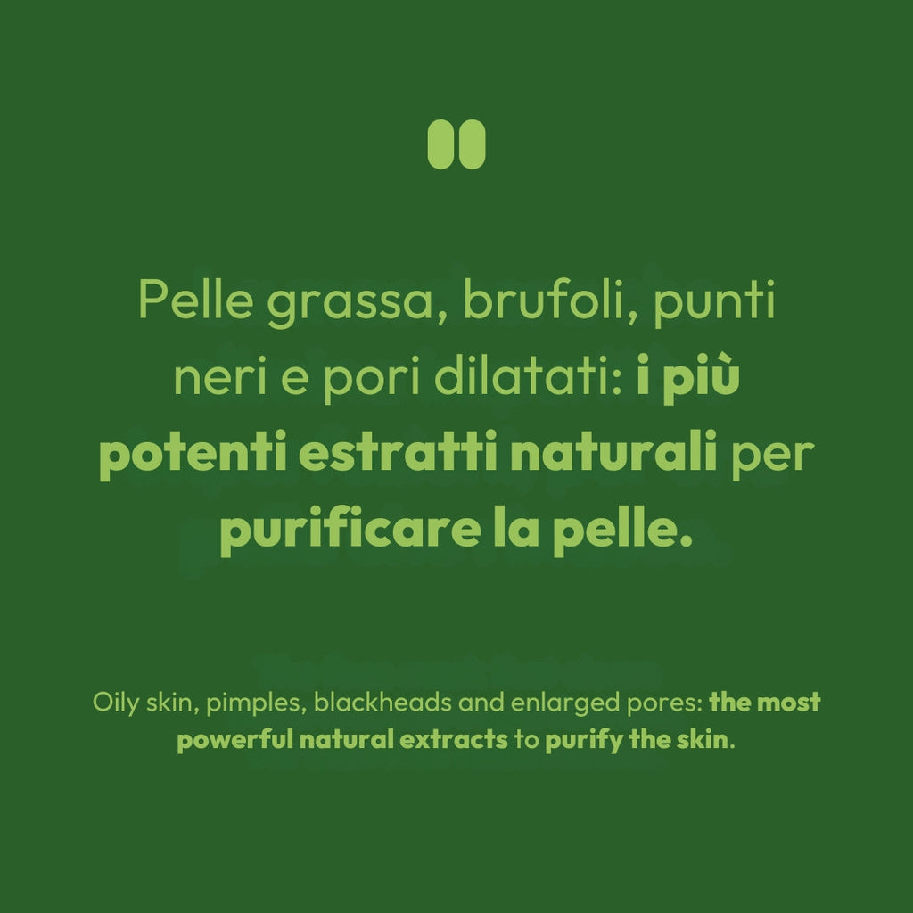 Maschera viso ultra purificante