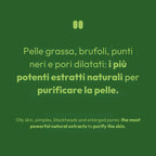 Maschera viso ultra purificante