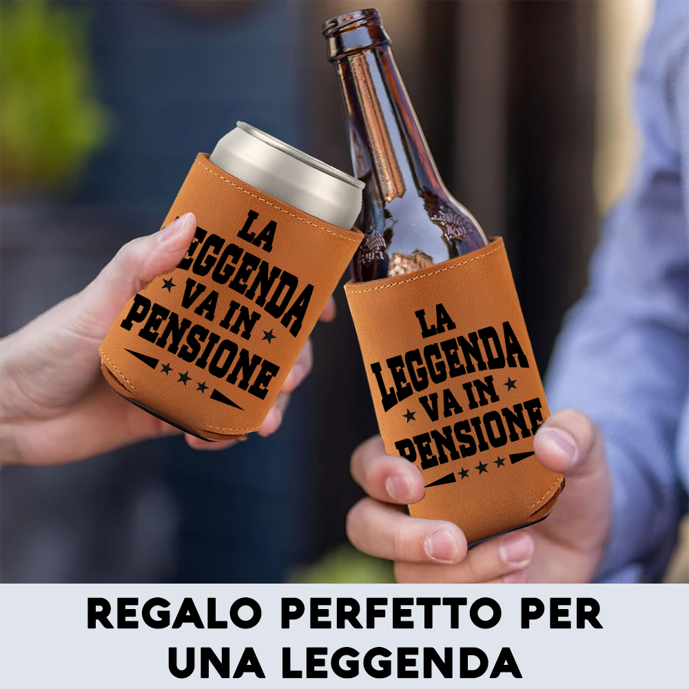 Raffredda Lattina Ecopelle Sintetica Marrone - La Leggenda Va in Pensione